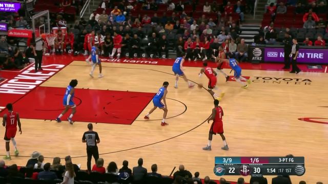 【2023年02月02日 雷霆vs火箭集锦】抢断反击风驰电掣 伊森快攻一条龙无视杰威上篮建功