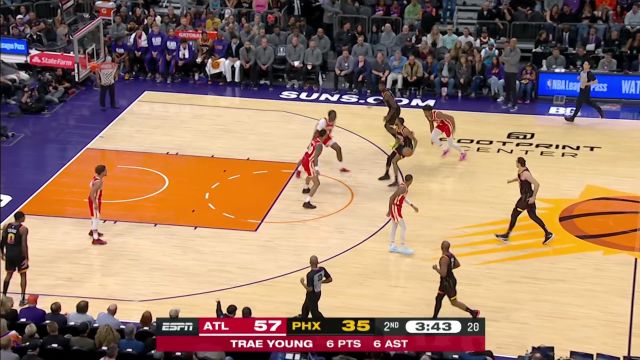 【2023年02月02日 老鹰vs太阳集锦】纵横捭阖势不可挡 布里奇斯连线艾顿长驱直入2+1得手