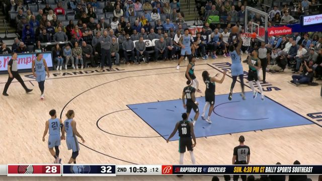 【2023年02月02日】NBA常规赛：开拓者vs灰熊第2节英文原声回放