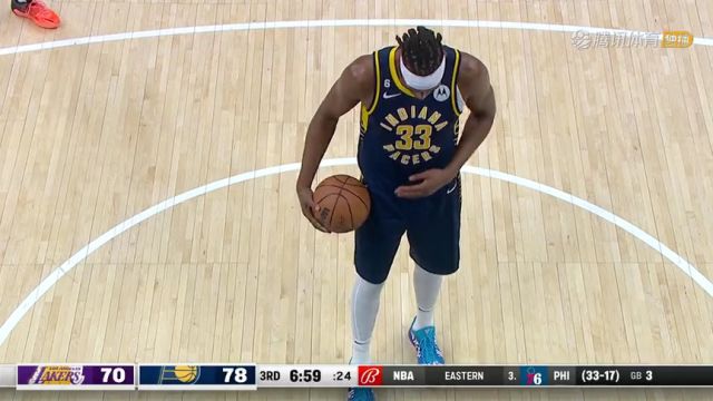 【2023年02月03日】湖人vs步行者第3节中文解说回放