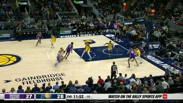 【2023年02月04日】国王vs步行者第2节中英文原声回放