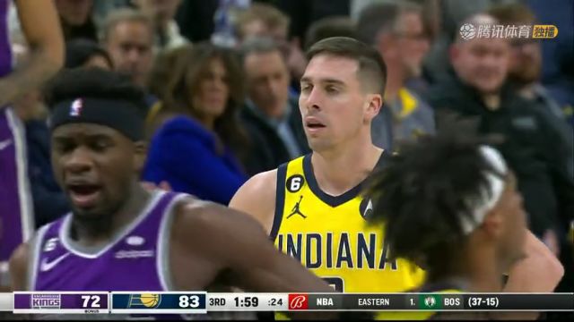 【2023年02月04日】国王vs步行者第3节中英文原声回放