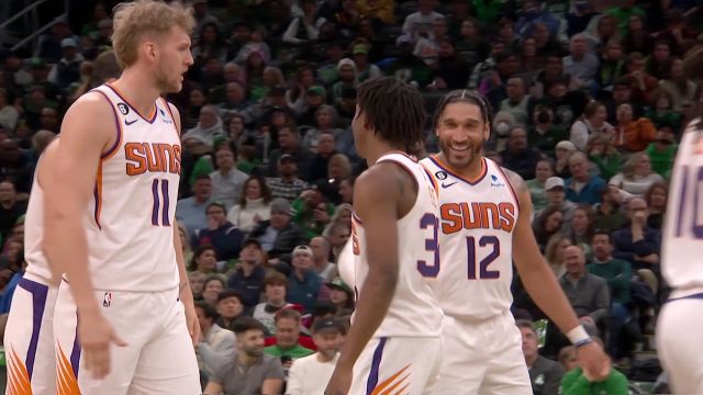 【2023年02月04日 太阳vs凯尔特人集锦】尽情挥洒天赋 萨本李一步登天滑翔双臂暴扣