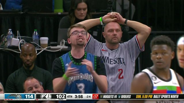 【2023年02月04日】魔术vs森林狼第4节英文原声回放