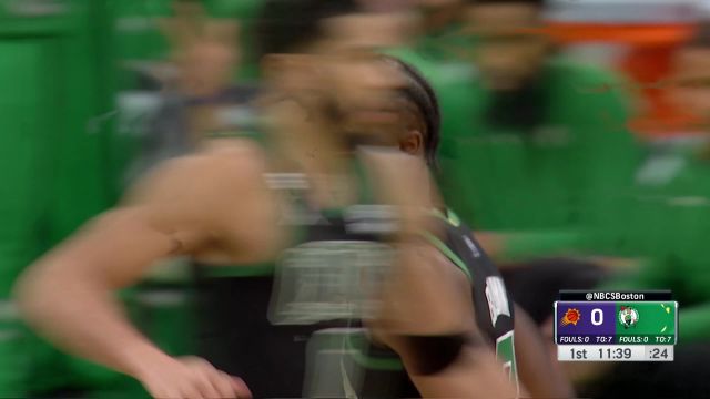 【2023年02月04日 太阳vs凯尔特人集锦】开场先声夺人 布朗连续架炮开火砍下5分