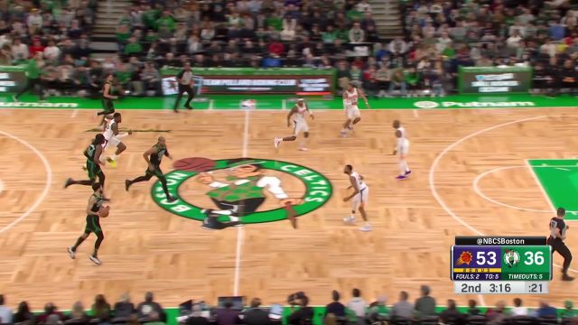 【2023年02月04日 太阳vs凯尔特人集锦】霍福德底角三分稳稳命中 布朗连线塔图姆外线精准制导