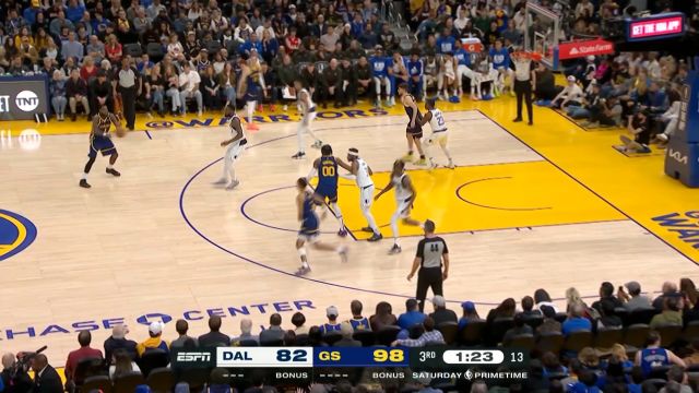 【2023年02月05日】NBA常规赛：独行侠vs勇士英文原声全场回放