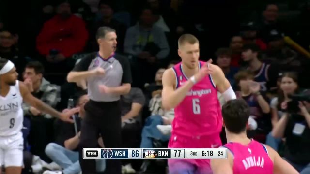 【2023年02月05日 奇才vs篮网集锦】开始发力了 波神空接暴扣稳住局势