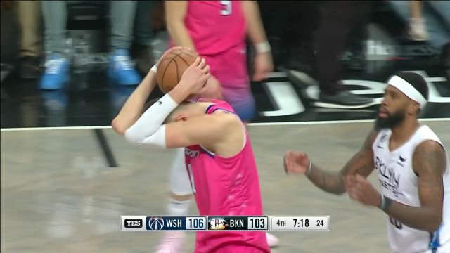 【2023年02月05日 奇才vs篮网集锦】成年人要学会控制情绪 波神被吹犯规刚想发火硬生生忍了回去