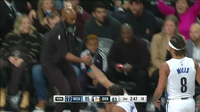 【2023年02月05日 奇才vs篮网集锦】小火车的真正实力 托马斯飚中神仙3+1