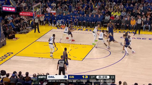 【2023年02月05日】NBA常规赛：独行侠vs勇士第1节中文解说回放