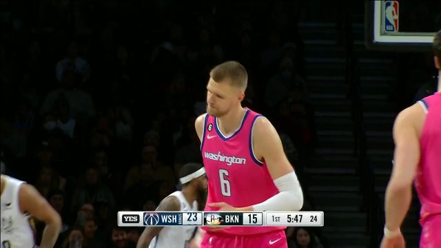 【2023年02月05日 奇才vs篮网集锦】身高优势碾压你 波神内线投篮予取予求