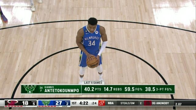 【2023年02月05日】热火vs雄鹿第1节英文原声回放