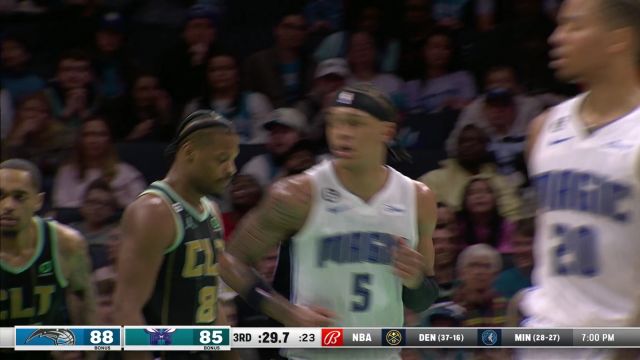 【2023年02月06日 魔术vs黄蜂集锦】魔术vs黄蜂精华回放 魔术送黄蜂4连败