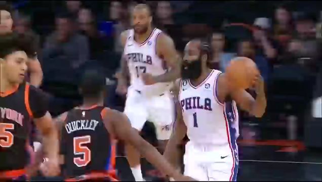 【2023年02月06日】76人vs尼克斯第3节英文原声回放