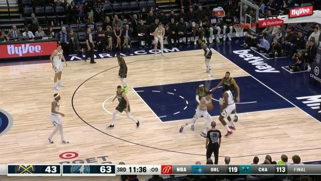 【2023年02月06日 掘金vs森林狼集锦】波特vs森林狼集锦 全场砍下22分高效进攻无力回天