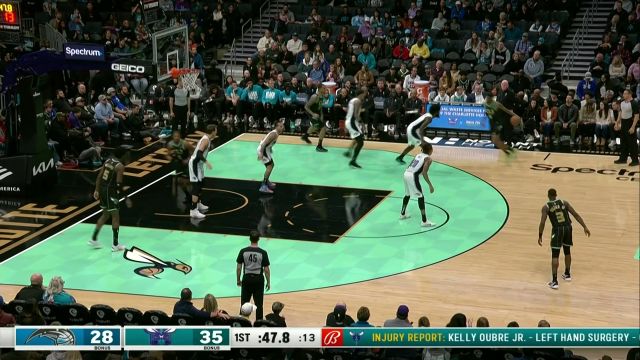 【2023年02月06日】魔术vs黄蜂第1节英文原声回放