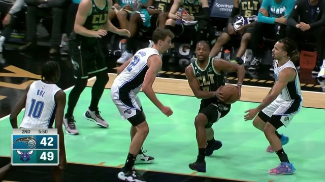 【2023年02月06日 魔术vs黄蜂集锦】火力全开 罗齐尔张弓搭箭命中两记三分