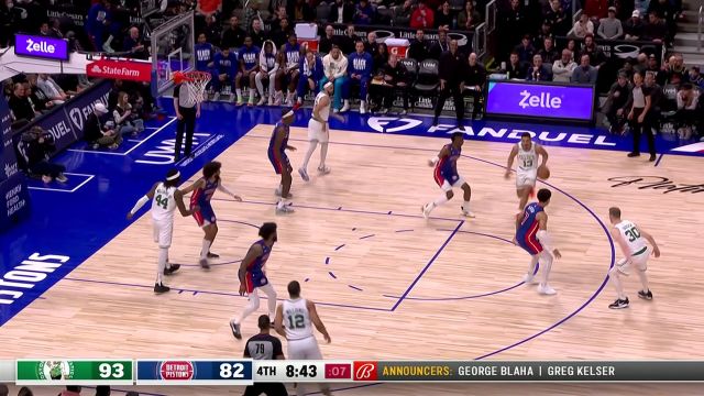 【2023年02月07日】凯尔特人vs活塞第4节中文解说回放