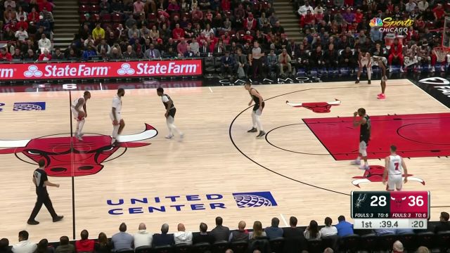 【2023年02月07日 马刺vs公牛集锦】弹道无需修正 科比怀特三分穿云手起刀落