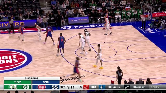 【2023年02月07日 凯尔特人vs活塞集锦】三分加农炮 塔图姆连中三分展现出色手感