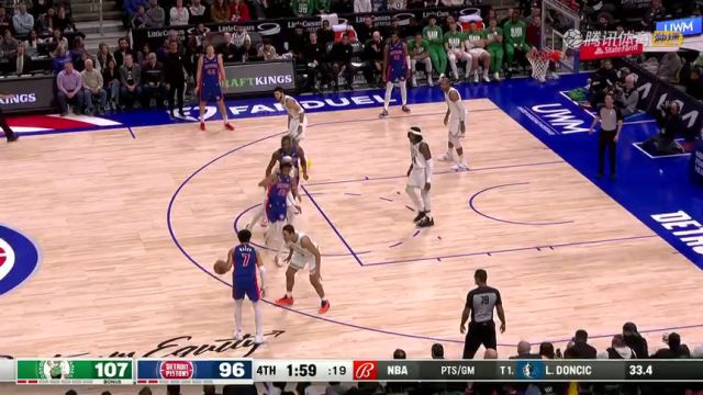 【2023年02月07日】凯尔特人vs活塞英文原声全场回放