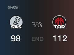 马刺vs猛龙战报：西亚卡姆37分约翰逊22分 马刺不敌猛龙