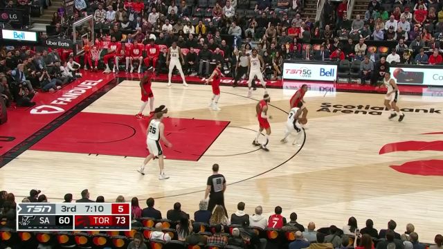 【2023年02月09日 马刺vs猛龙集锦】克尔登约翰逊vs猛龙集锦 轻取22+7双拳难敌四手