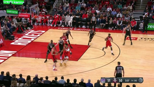 【2023年02月09日 国王vs火箭集锦】小萨抢断申京 默里抬手三分打停火箭