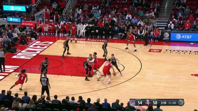 【2023年02月09日 国王vs火箭集锦】申京空中制导 马丁心领神会双手暴扣