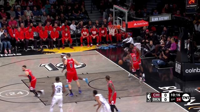 【2023年02月10日 公牛vs篮网集锦】丁威迪重回梦开始的地方首开纪录 武切维奇勾手取分以牙还牙