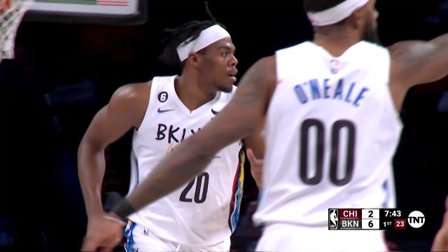 【2023年02月10日 公牛vs篮网集锦】上篮不进不要紧！夏普抓下前场篮板旱地拔葱双手补扣