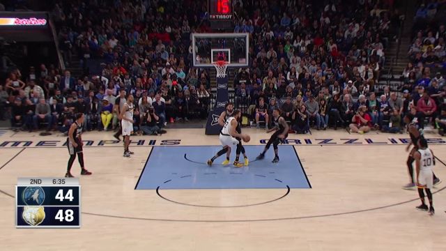 【2023年02月11日 森林狼vs灰熊集锦】森林狼107-128灰熊 莫兰特32+9+9灰熊大胜森林狼