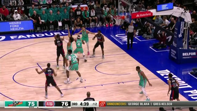 【2023年02月11日 马刺vs活塞集锦】杜伦粗中有细送妙传 迪亚洛原地起飞双手炸筐