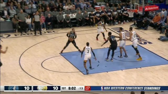 【2023年02月11日 森林狼vs灰熊集锦】我就是plan b！狄龙乱军从中干拔跳投稳稳命中