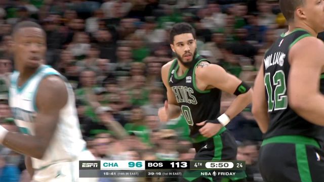 【2023年02月11日 黄蜂vs凯尔特人集锦】弹道无需修正 塔图姆三分穿云手起刀落