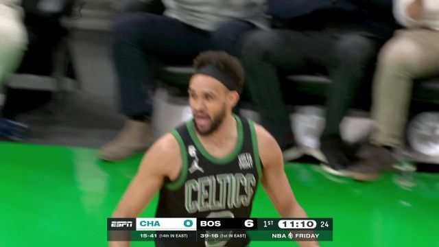 【2023年02月11日 黄蜂vs凯尔特人集锦】开场就下三分雨 豪瑟怀特三球开场对轰三分