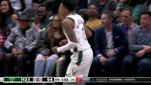 【2023年02月11日】雄鹿vs快船第4节中文解说回放