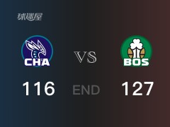 黄蜂vs凯尔特人战况：罗齐尔27分难阻黄蜂败给凯尔特人