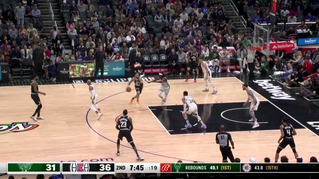 【2023年02月11日 雄鹿vs快船集锦】手感说来就来 科菲撕裂防线连投连中