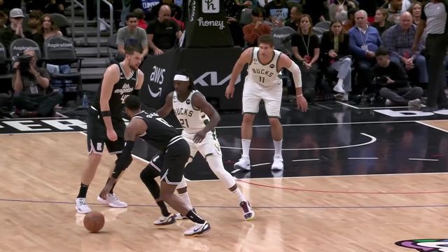 【2023年02月11日 雄鹿vs快船集锦】打停雄鹿！泡椒无解手感狂飙2记三分