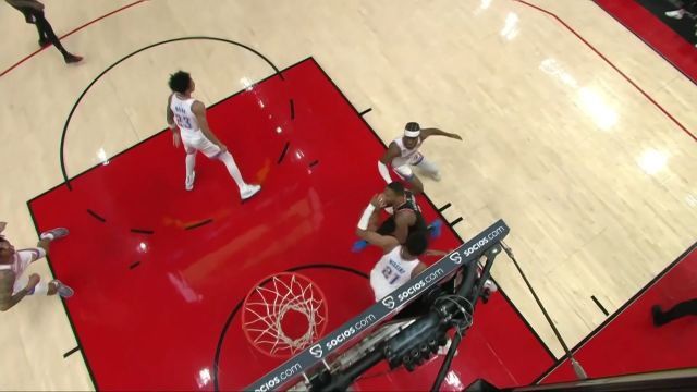 【2023年02月11日 雷霆vs开拓者集锦】长驱直入势不可挡 利拉德单枪匹马冲入禁区勾手打进