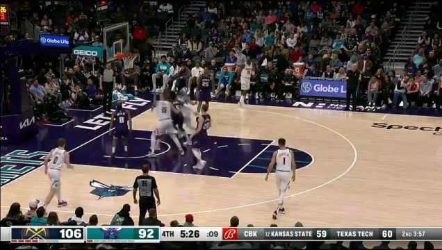 【2023年02月12日】NBA常规赛：掘金vs黄蜂第4节中文解说回放