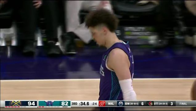 【2023年02月12日】NBA常规赛：掘金vs黄蜂第3节英文原声回放