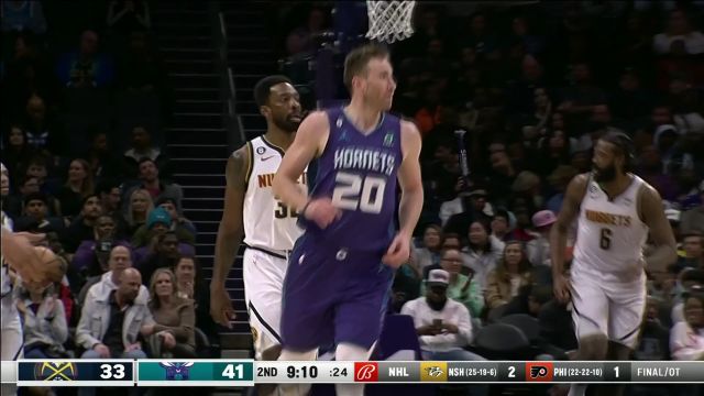 【2023年02月12日 掘金vs黄蜂集锦】传球艺术家！三球连送精彩助攻盘活全队