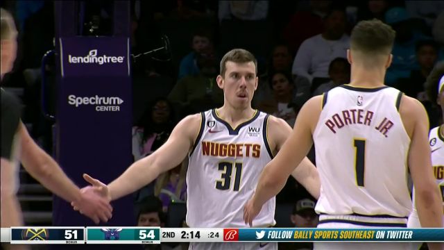 【2023年02月12日 掘金vs黄蜂集锦】小课堂开课了！约老师得分助攻两手抓屡屡建功统治比赛