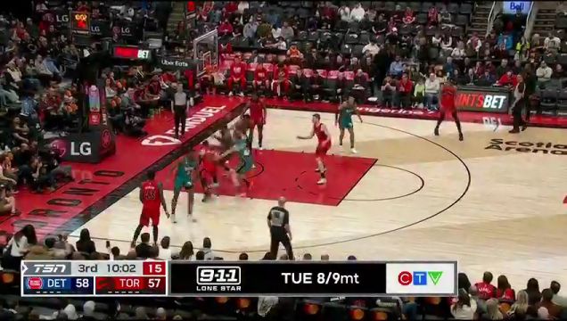 【2023年02月13日】活塞vs猛龙第3节中文解说回放