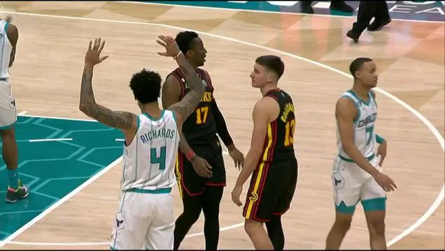 【2023年02月14日】NBA常规赛：老鹰vs黄蜂第4节 英文解说回放