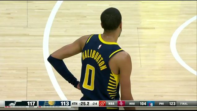 【2023年02月14日】爵士vs步行者第4节英文原声回放