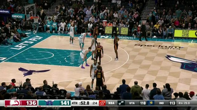 【2023年02月14日】NBA常规赛：老鹰vs黄蜂第4节 中文解说回放